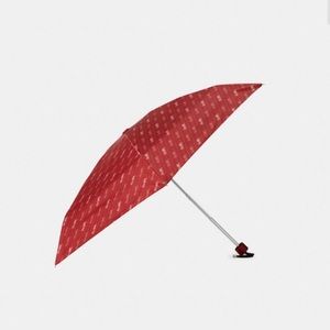 Coach UV Protection Mini Umbrella in Horse and Carriage Print